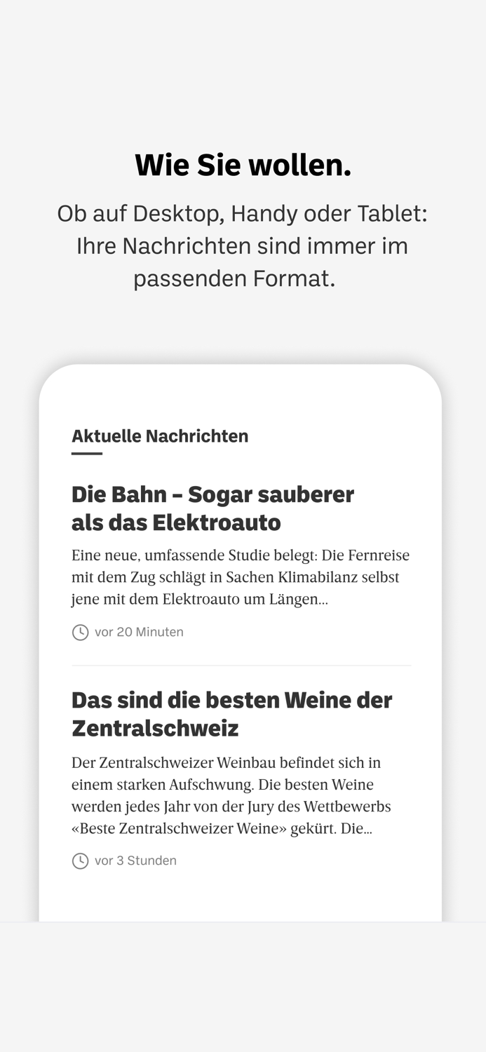 Zuger Zeitung E-Paper
