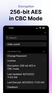 cypher note iphone screenshot 3