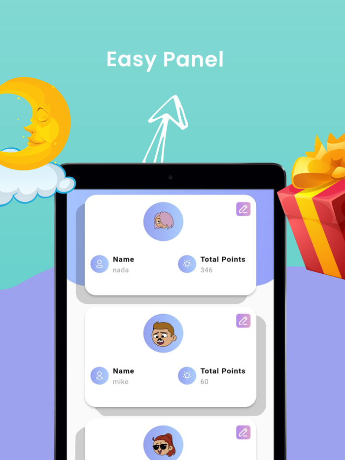 Supers - tasks and rewards