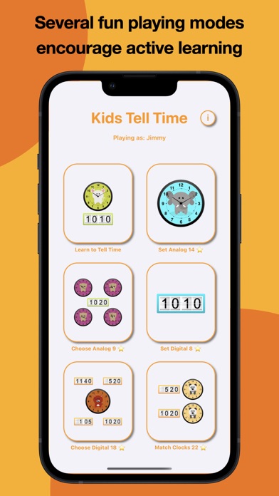 Kids Tell Time Screenshot