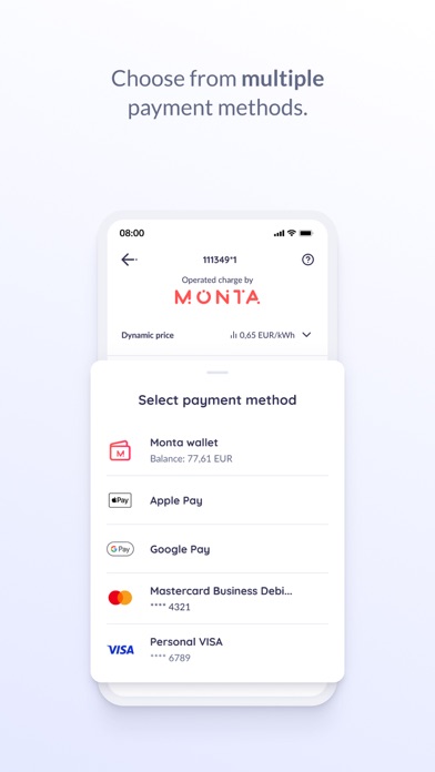 Monta Charge Screenshot