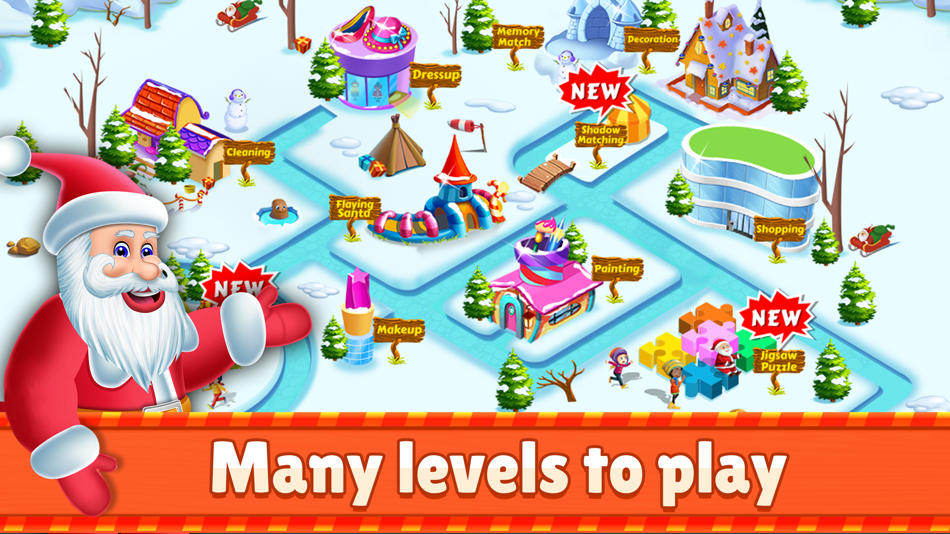 Christmas Games  - Santa Run - 8.0 - (iOS)