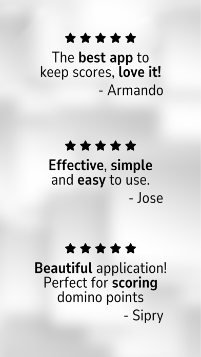 Domino Score Tracker iPhone screenshot 3 - Entertainment app