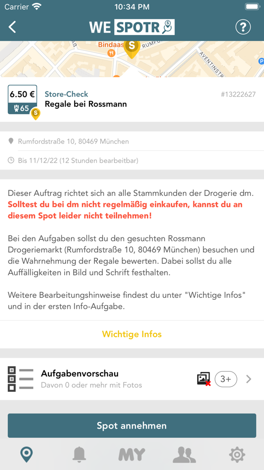 #3. WeSpotr (iOS) Podle: 24Insights GmbH