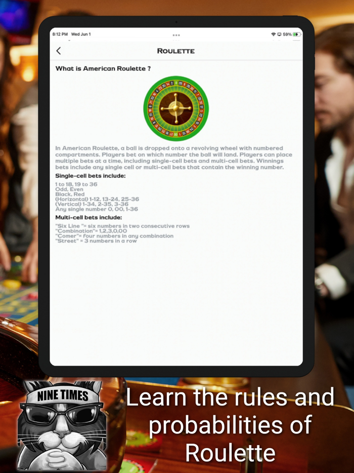 NineTimes Roulette Simulator