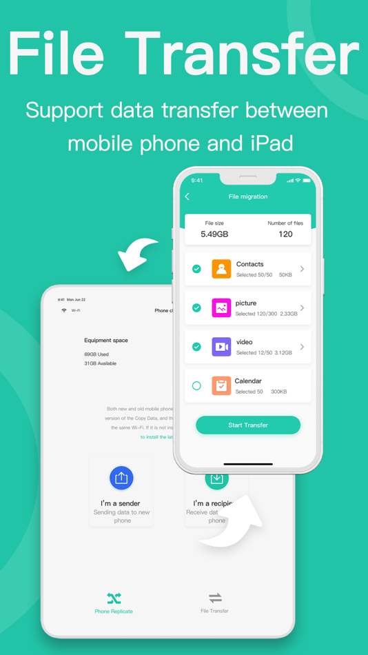 #5. Content Transfer - Phone Clone (iOS) 由: 文凯 卢