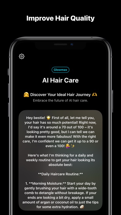 Glowmax – AI Hair Care Screenshot