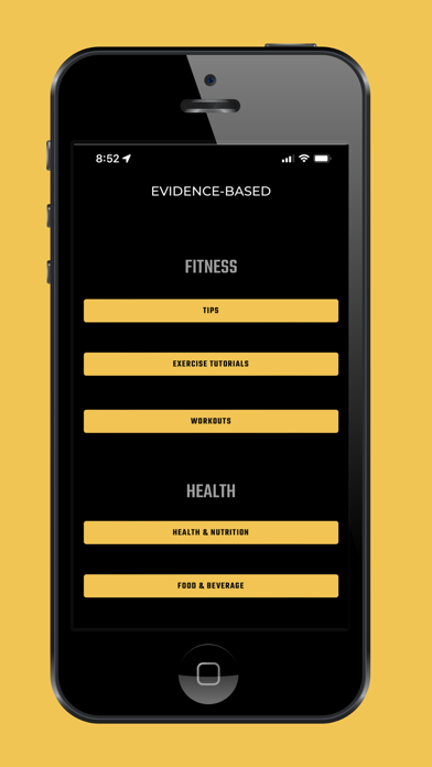 The FOURCE Fitness App Screenshot