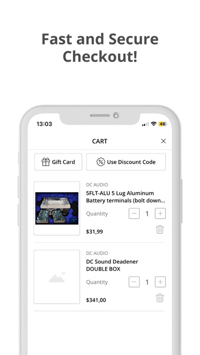 DC Audio Screenshot