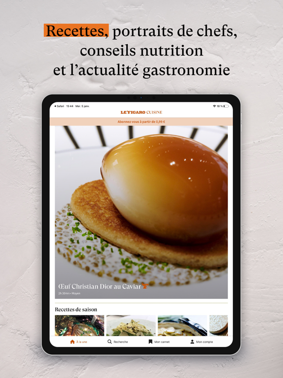 Screenshot #5 pour Le Figaro Cuisine