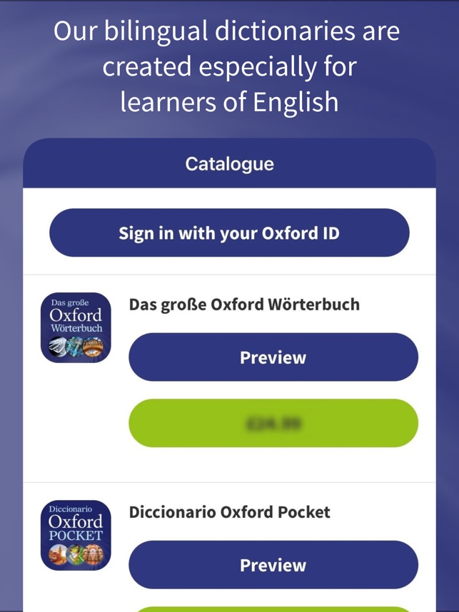 Oxford Learner's Dictionaries on the App Store