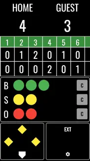 easy baseball scoreboard iphone screenshot 4