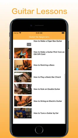 Game screenshot Learn Guitar-Guitar Lessons apk
