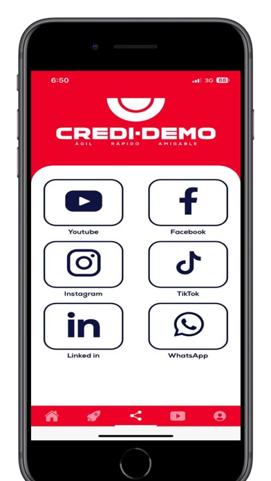 Credidemo Screenshot