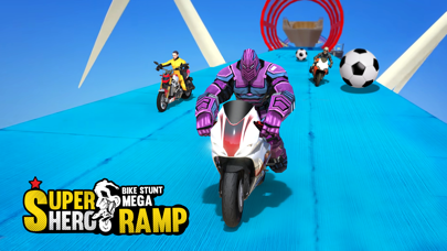 Super Hero Bike Stunts Screenshot