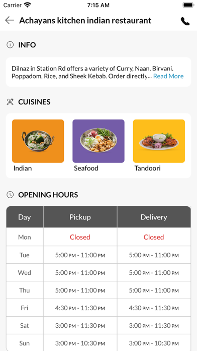 Achayans Kitchen Screenshot
