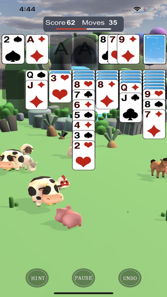#4. Solitaire 3D Cute Animals (iOS) 来自: 宗勇 王