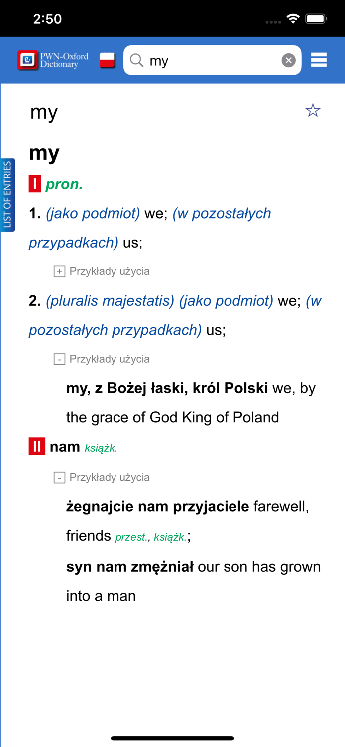 Great PWN-Oxford Dictionary