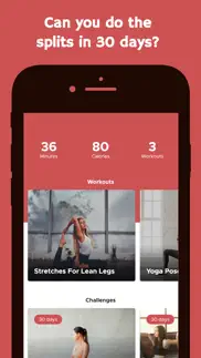 30 day splits challenge iphone screenshot 2