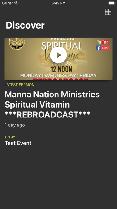 Manna Nation Ministries Screenshot