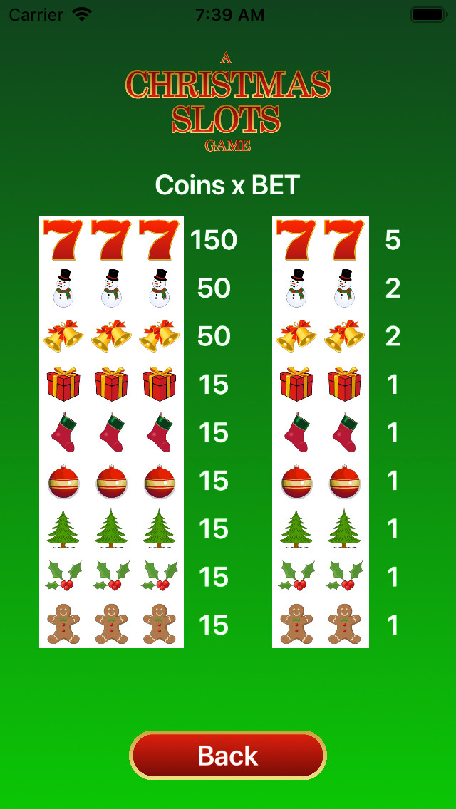 A Christmas Slots Game
