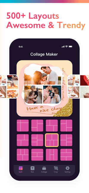 ‎Photo Collage Maker：Pic Grid Screenshot