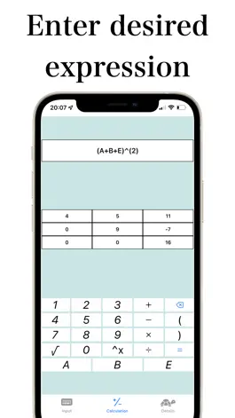 Game screenshot Calculator for Matrix apk