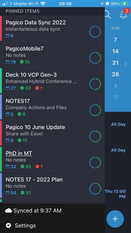 Pagico Mobile screenshot-3