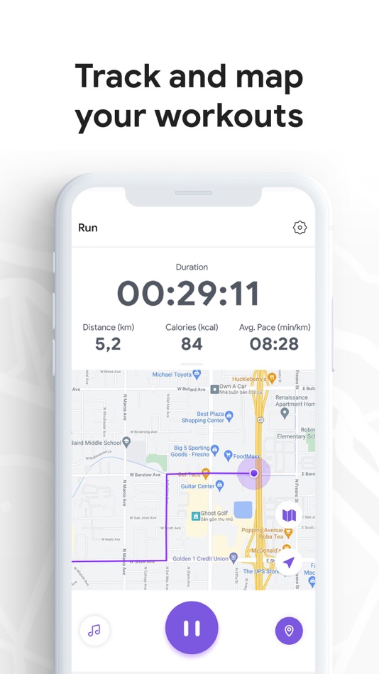 #2. Running Tracker & Walk Offline (iOS) 由: WELLY TECH JOINT STOCK COMPANY