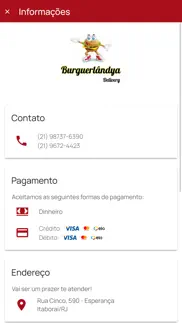 burguerlândya delivery iphone screenshot 2
