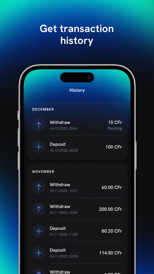 #5. Carbon Franc (iOS) 由: Mikhail Nikulin