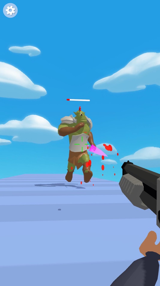 #3. Rail Shooter 3D! (iOS) Podle: Gametator