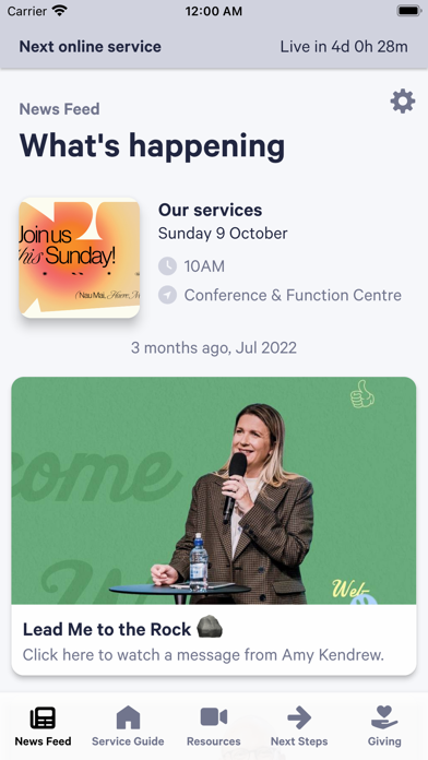 ARISE Church Screenshot