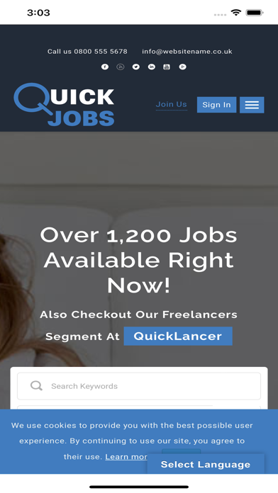 Quick Jobs: Jobs & Freelancers Screenshot