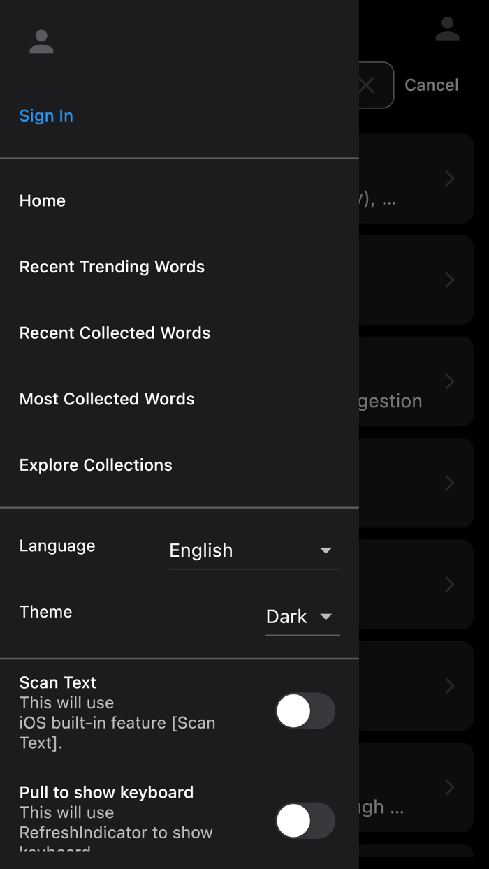 jAbidan Japanese Dictionary