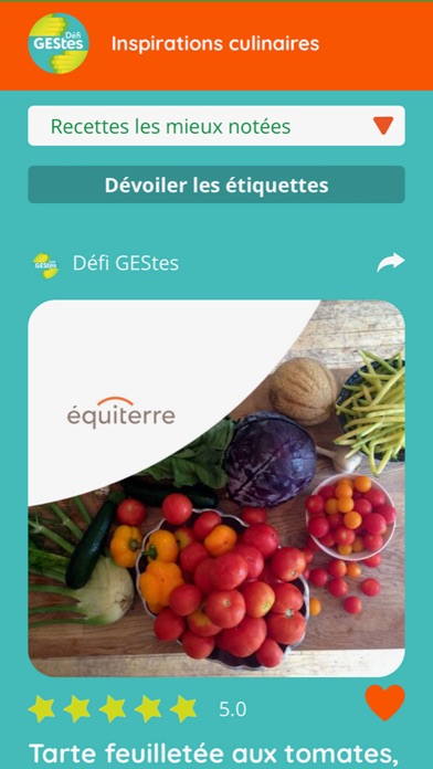 Défi GEStes Screenshot