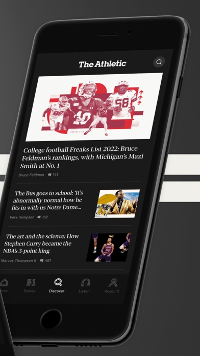 The Athletic: Sports News screenshot 2