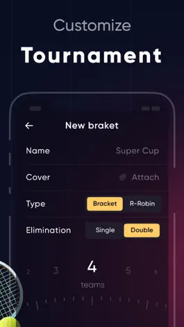 Game screenshot Brackets: турниры,соревнования hack