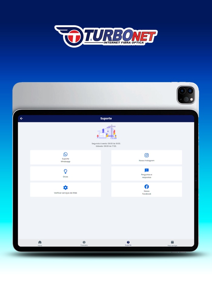 TurboNet Mais - App do Cliente