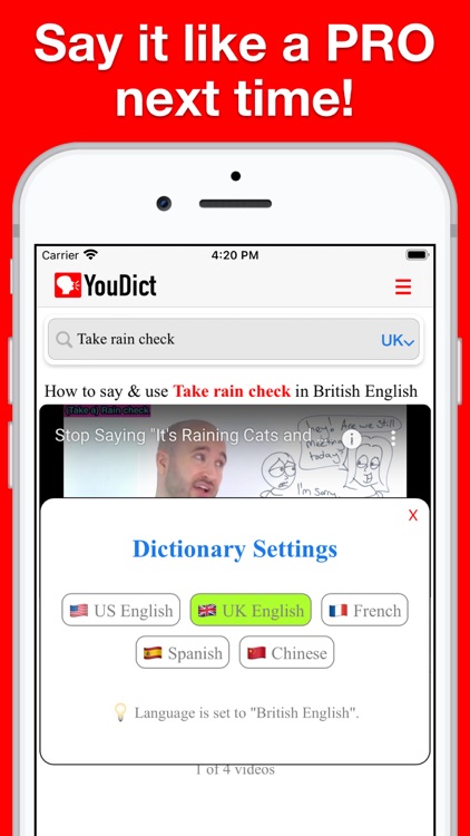 YouDict - Video Dictionary screenshot-3