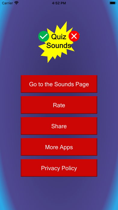 Quiz Sounds Collection Screenshot