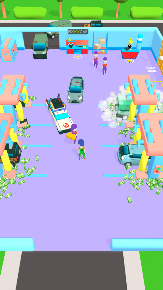 #2. Idle Garage (iOS) 由: Hoopsly FZE