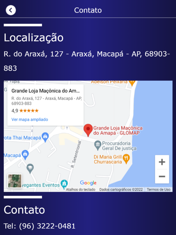 GLOMAP app screenshot 3
