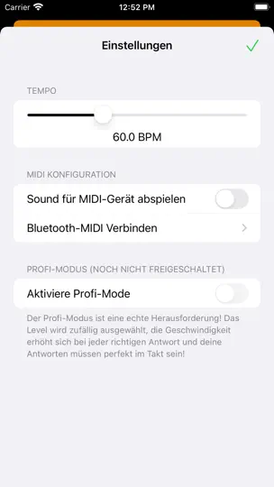 Screenshot von Ear Domino auf dem iPhone 3