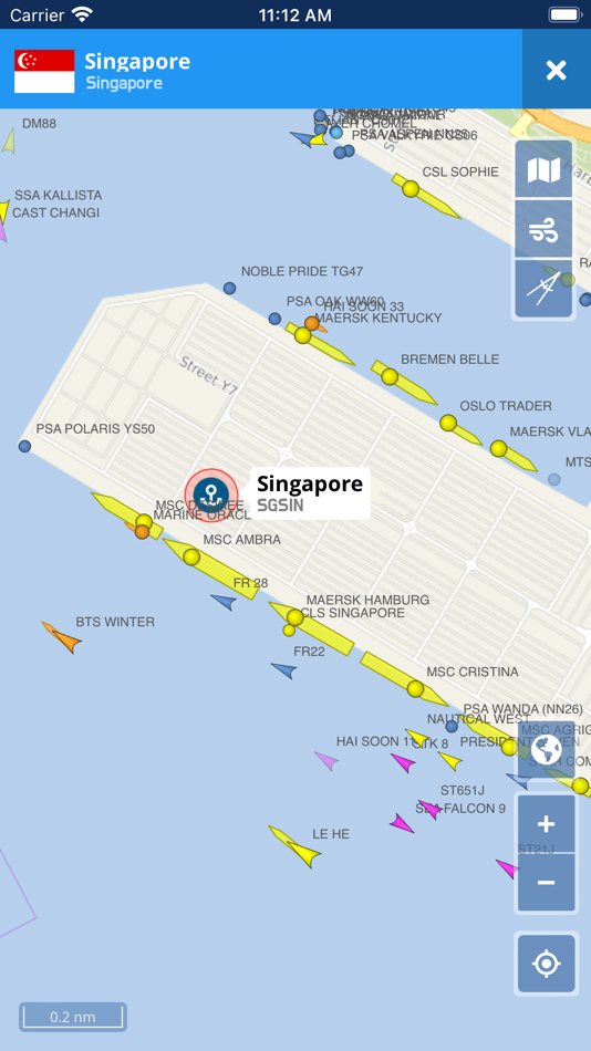 #4. VesselFinder Pro (iOS) Podle: AstraPaging Ltd.
