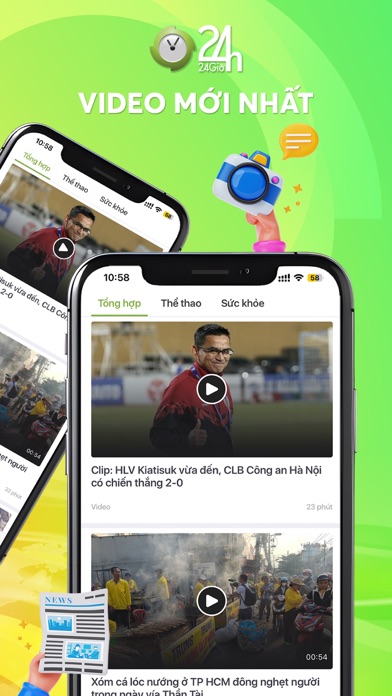 24h: Bóng đá, Tin tức Screenshot