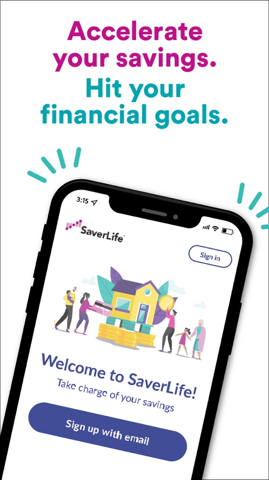 #1. SaverLife: Accelerate Savings (iOS) 由: Saverlife