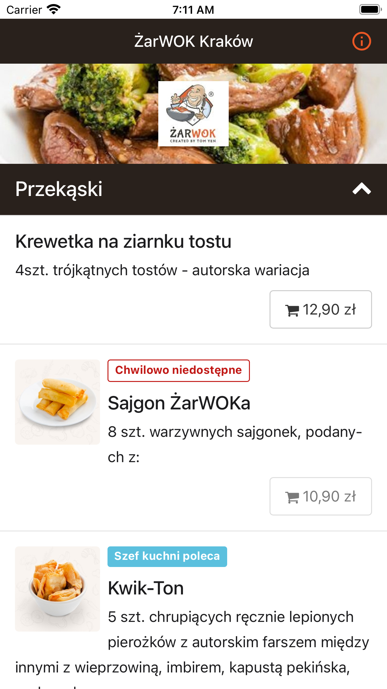 ZarWOK Krakow
