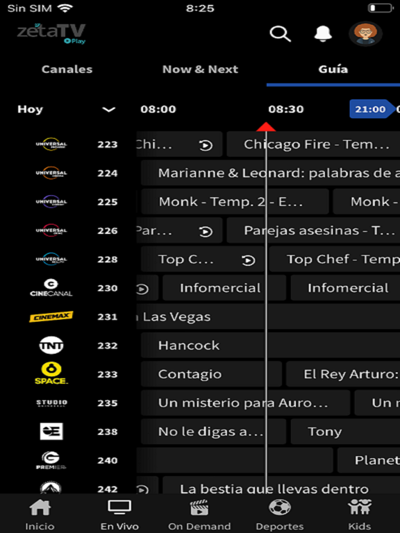 Screenshot #5 pour ZetaTV Play