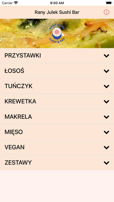 Rany Julek Sushi Bar Screenshot